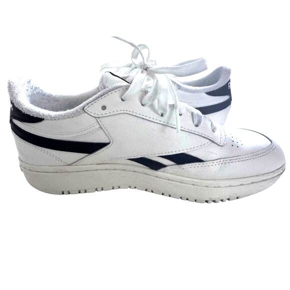 Reebok Classic White Leather Sneakers Women’s 9 US Club C - Picture 7 of 8